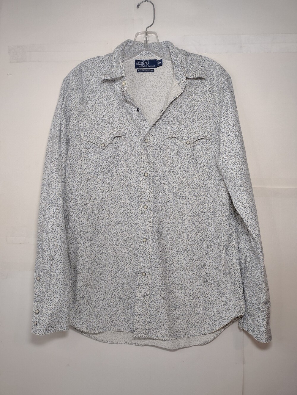 PoLo by Ralph Lauren Men's Snaps Long Sleeve Shirt Size (M)